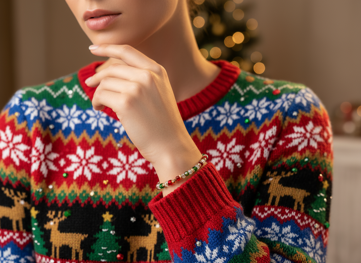 Elf Confetti Bracelet