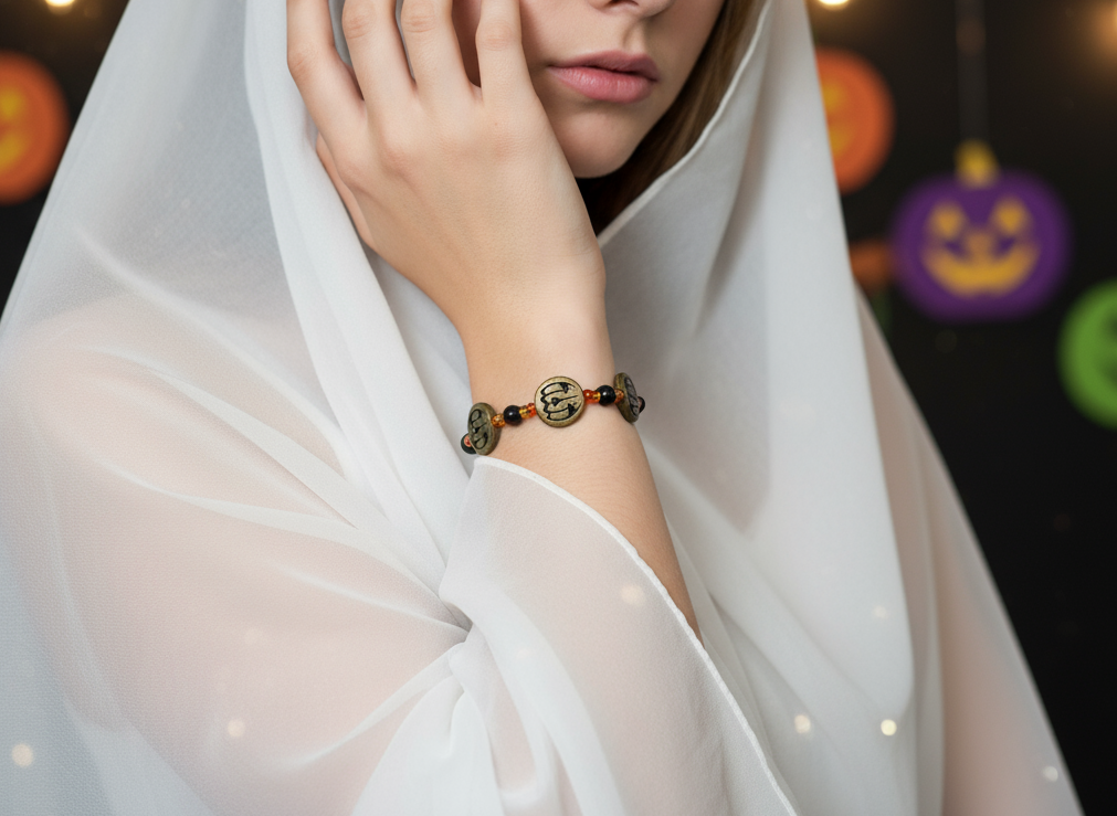 Pumpkin Charm Bracelet