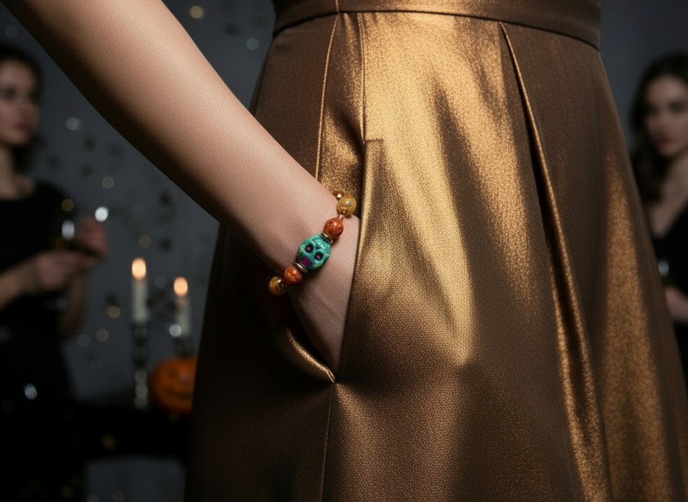 Sunset Skull Bracelet