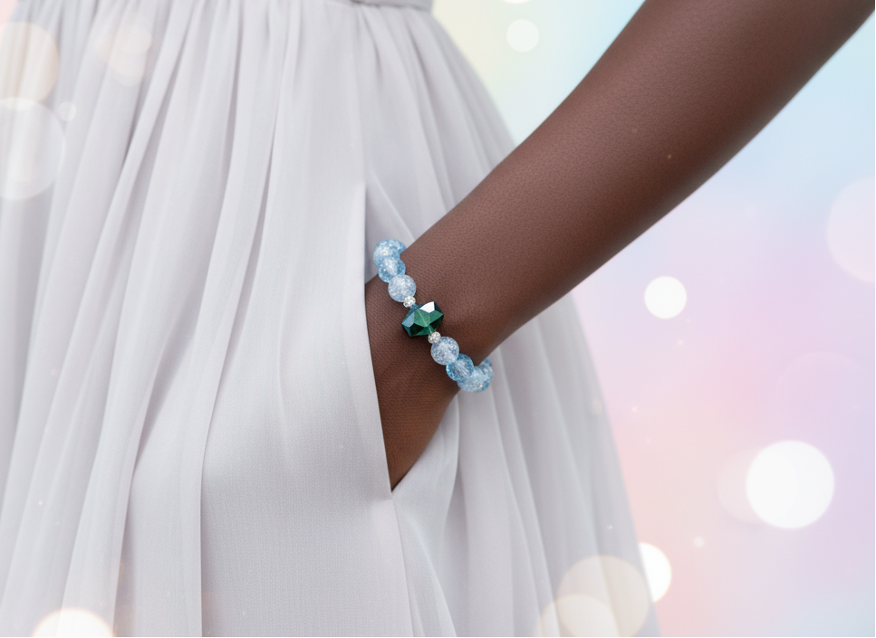 Crystal Current Bracelet