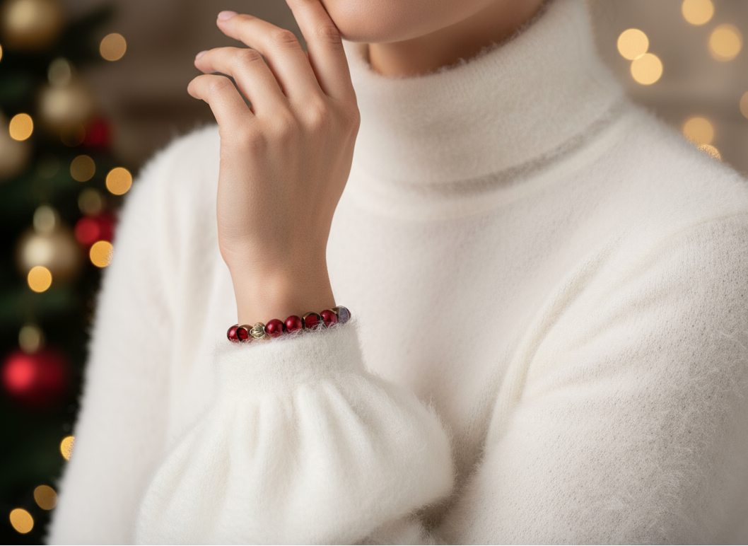 Rudolph's Ribbon Bracelet
