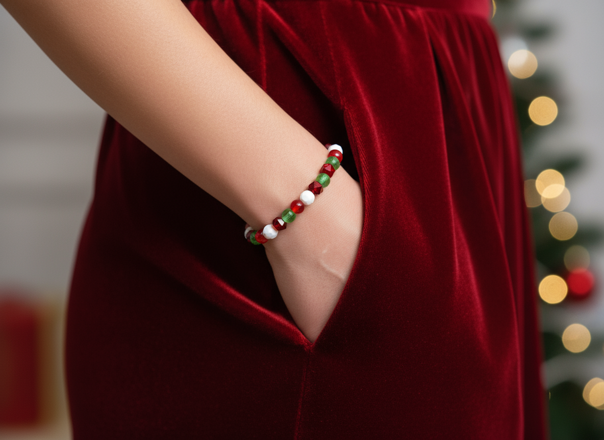 Santa’s Sprinkle Mix Bracelet