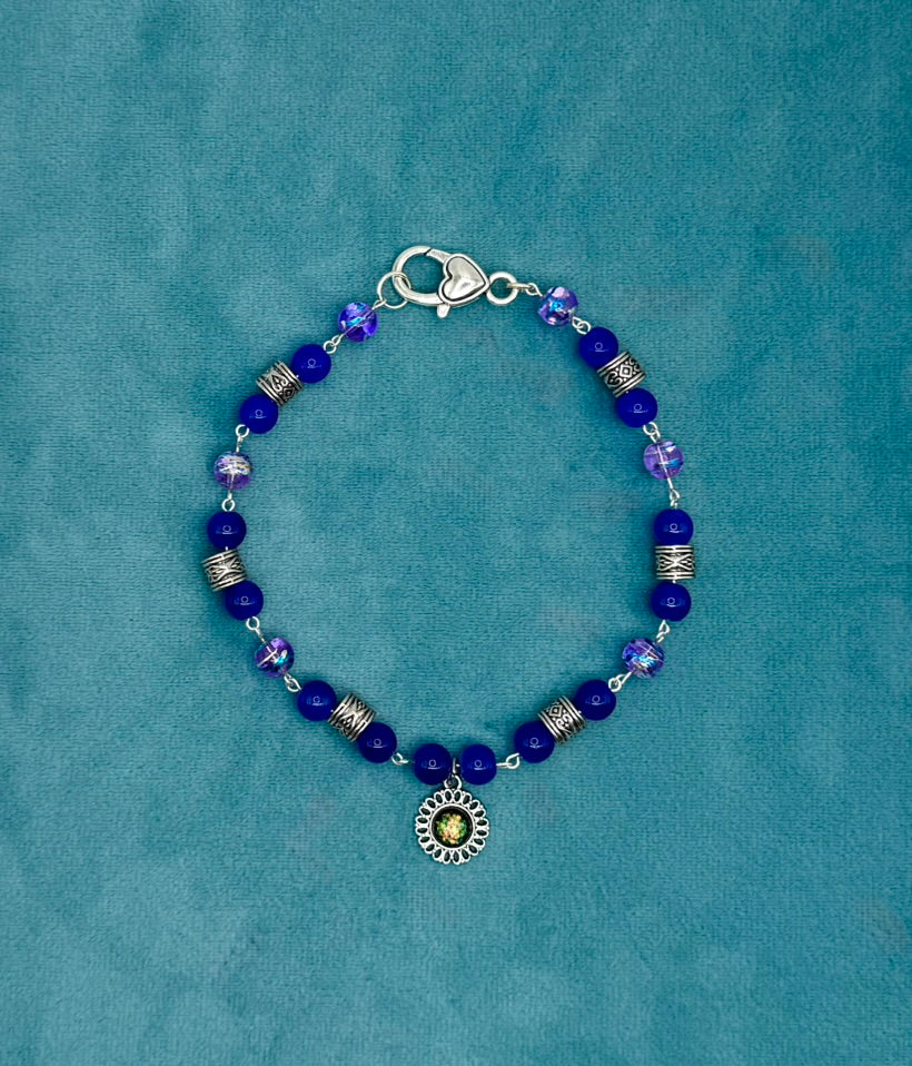 Cobalt Flare Pet Necklace