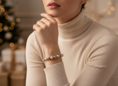 Champagne Sleigh Ride Bracelet