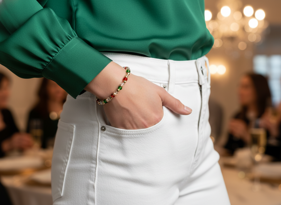 Elf Confetti Bracelet