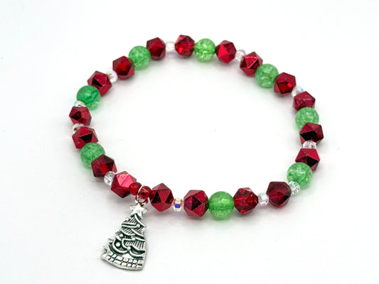 Festive Evergreen Bracelet