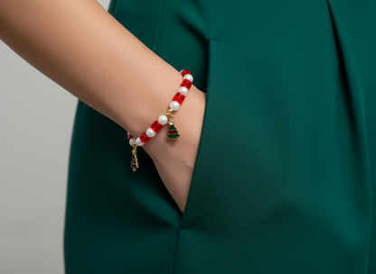 Holiday Evergreen Bracelet