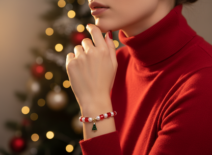 Holiday Evergreen Bracelet