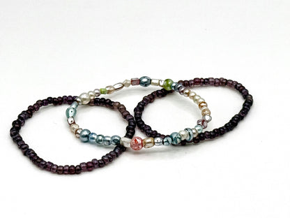 Twilight Tides Stack Bracelet Set