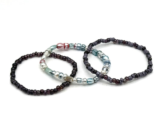 Drift Mist Stack Bracelet Set