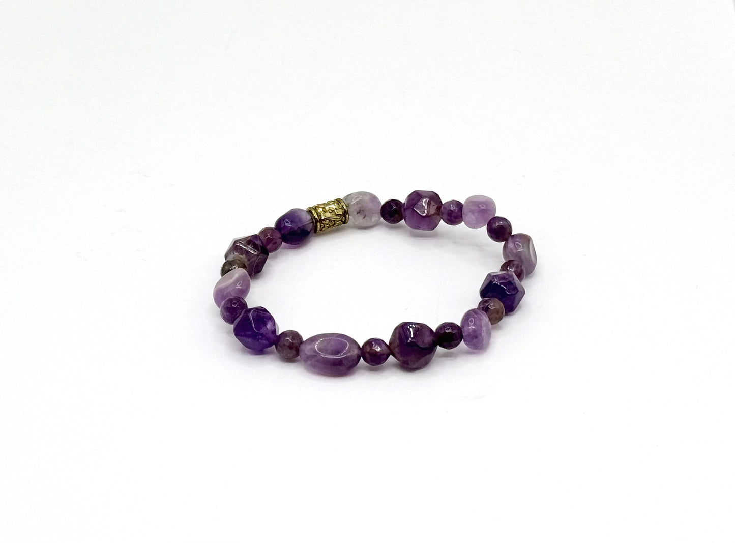 Shadow Amethyst Bracelet