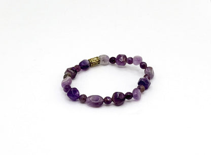 Shadow Amethyst Bracelet