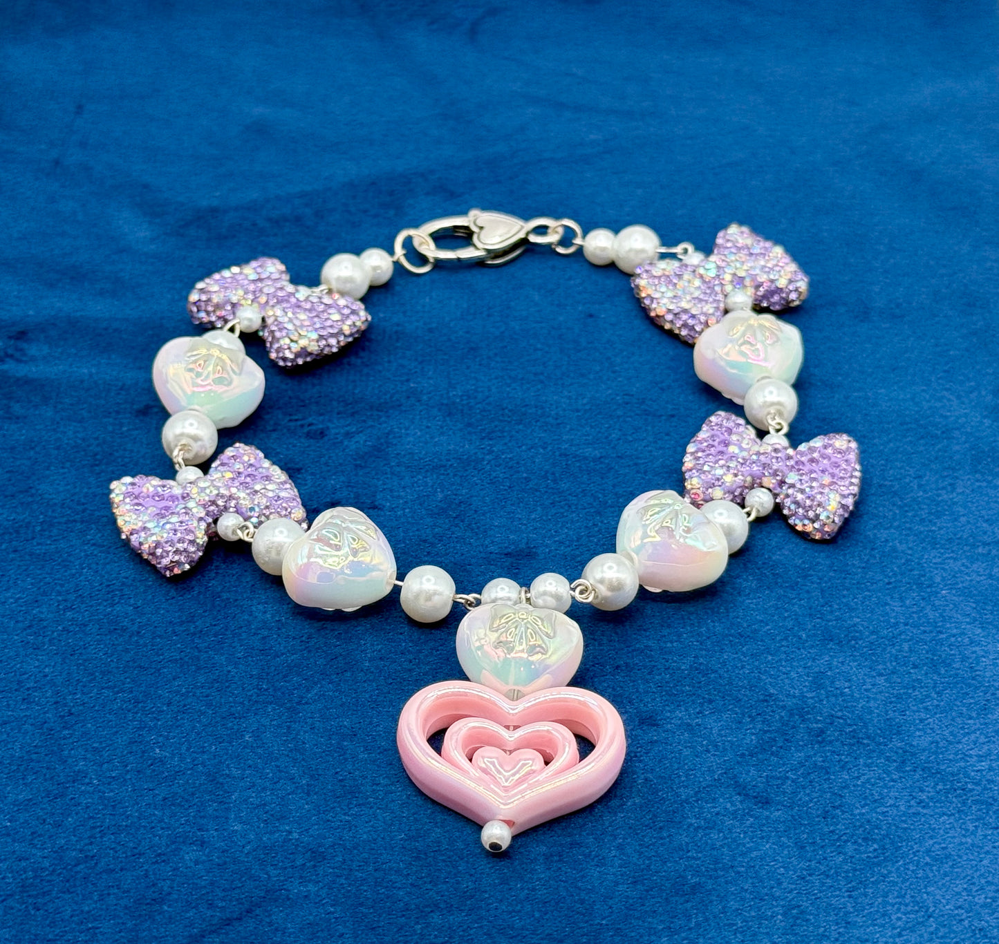 Cascade Heart Pet Necklace