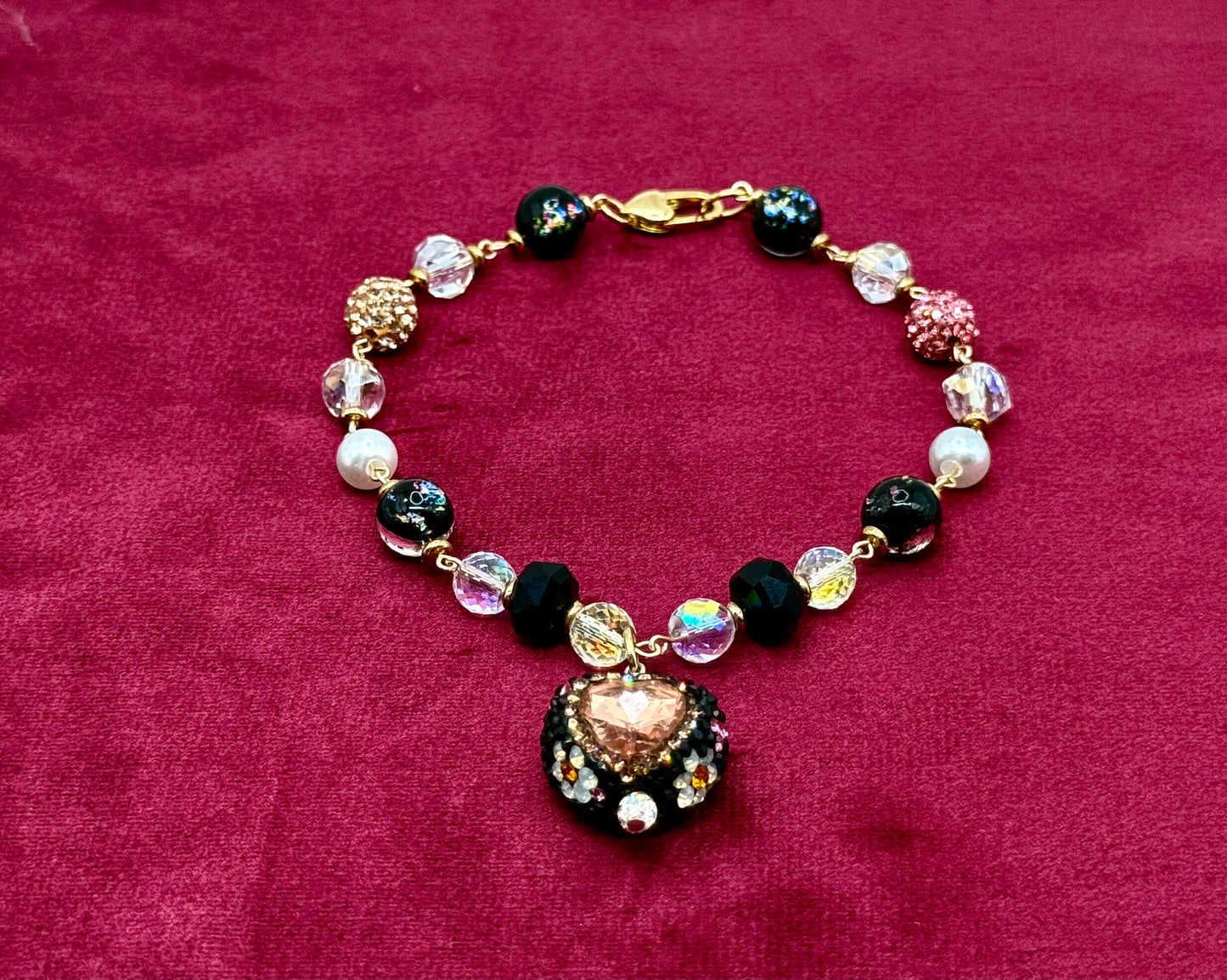 Heart Noir Pet Necklace