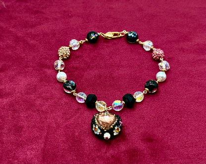 Heart Noir Pet Necklace