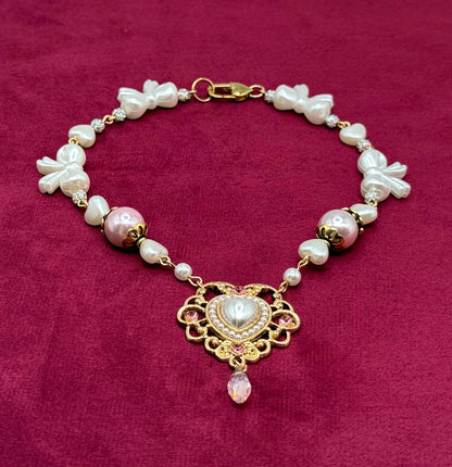 Blush Heirloom Pet Necklace
