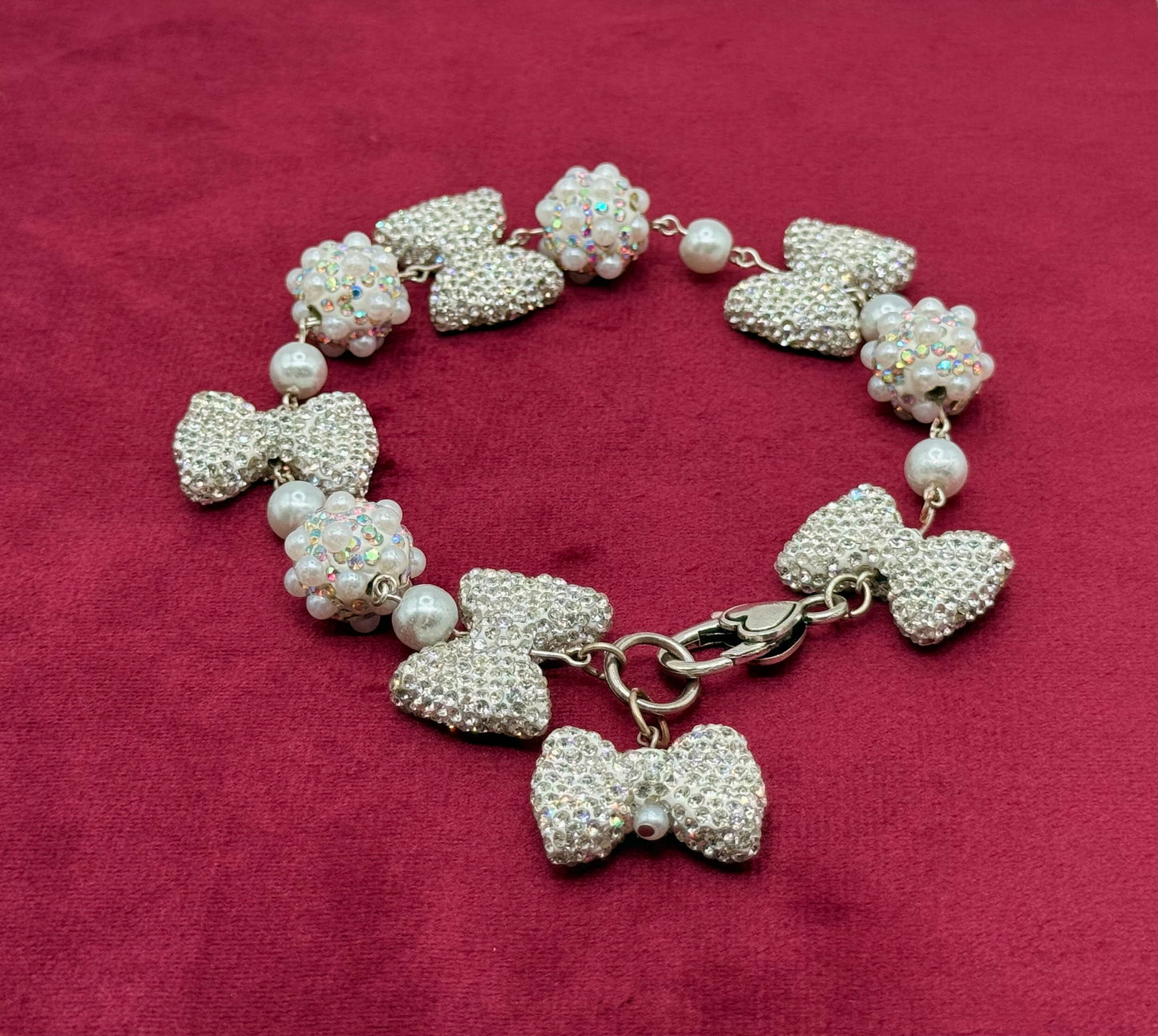 Sparkle Bow Pet Necklace