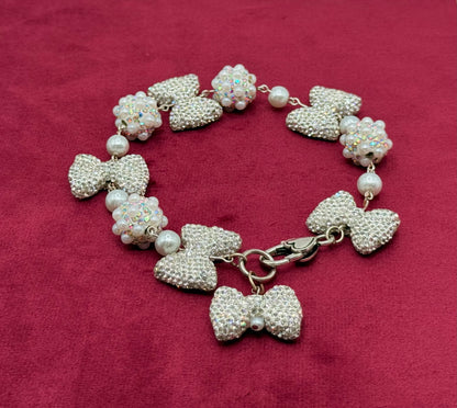 Sparkle Bow Pet Necklace