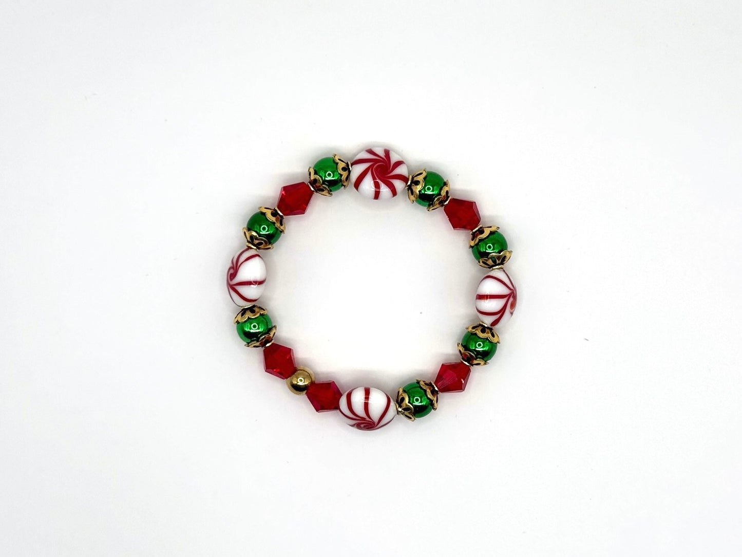 Candy Cane Carousel Bracelet