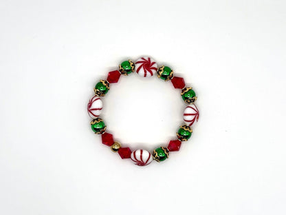 Candy Cane Carousel Bracelet