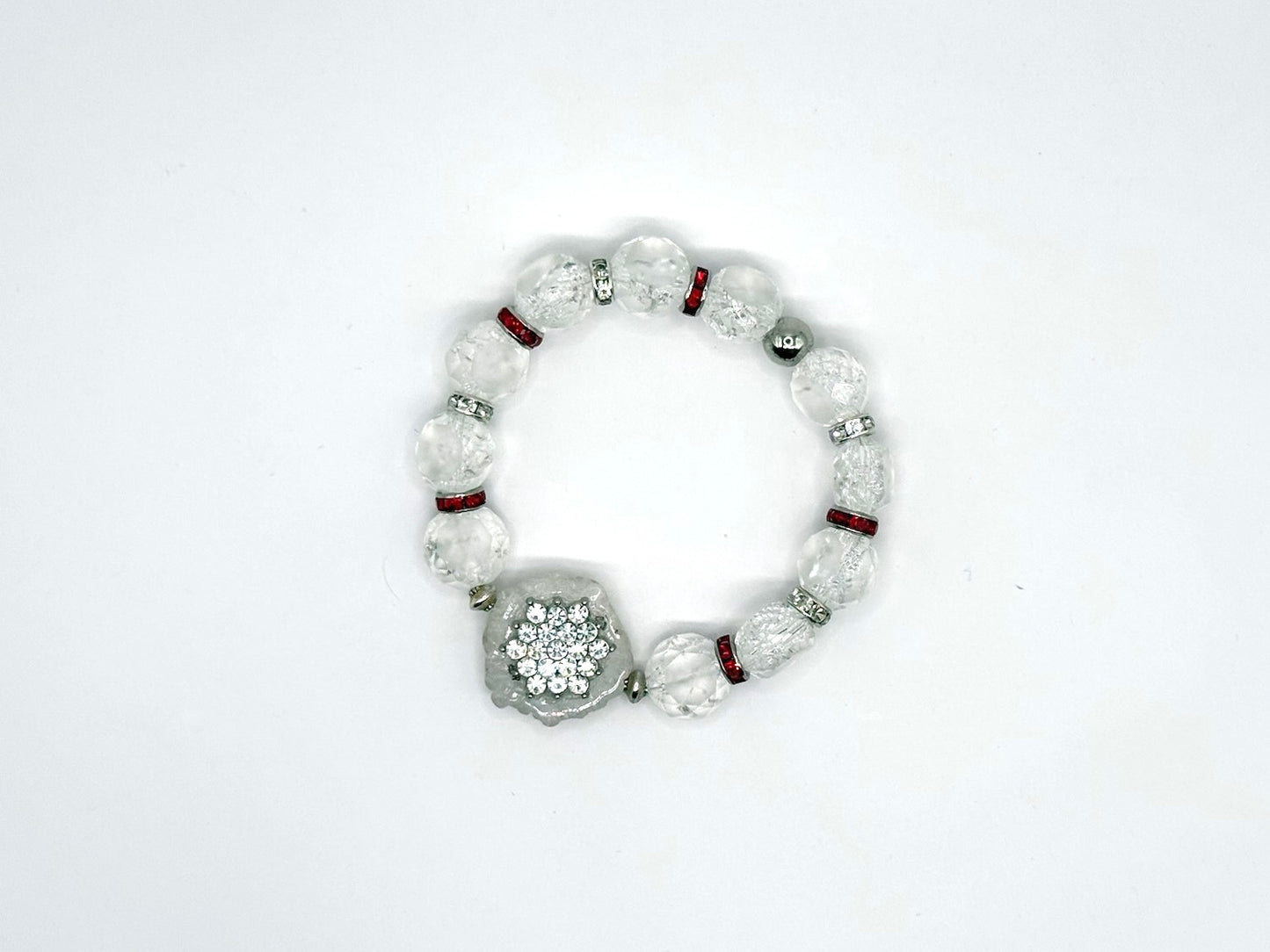 White Christmas Bracelet