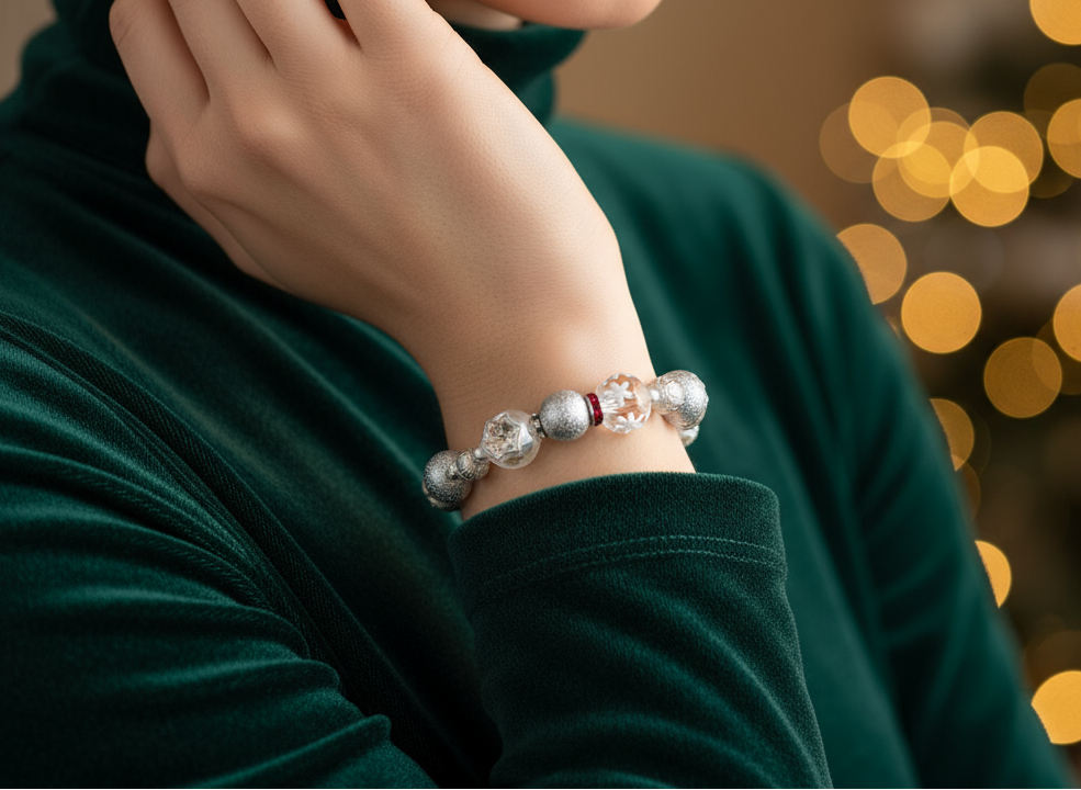 Snowfall Symphony Bracelet