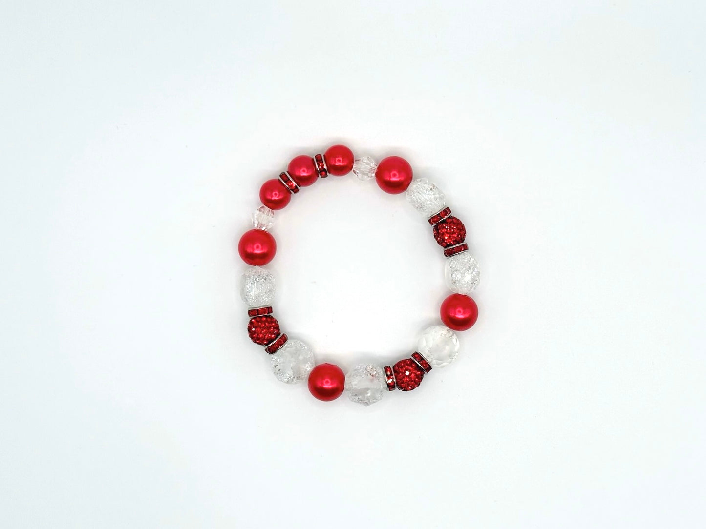 Crimson Frost Bracelet