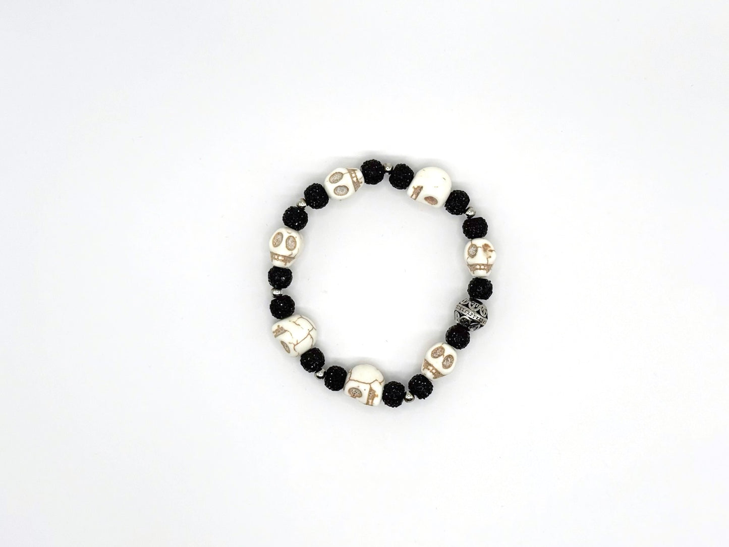 Midnight Skull Bracelet