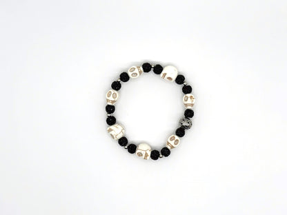 Midnight Skull Bracelet