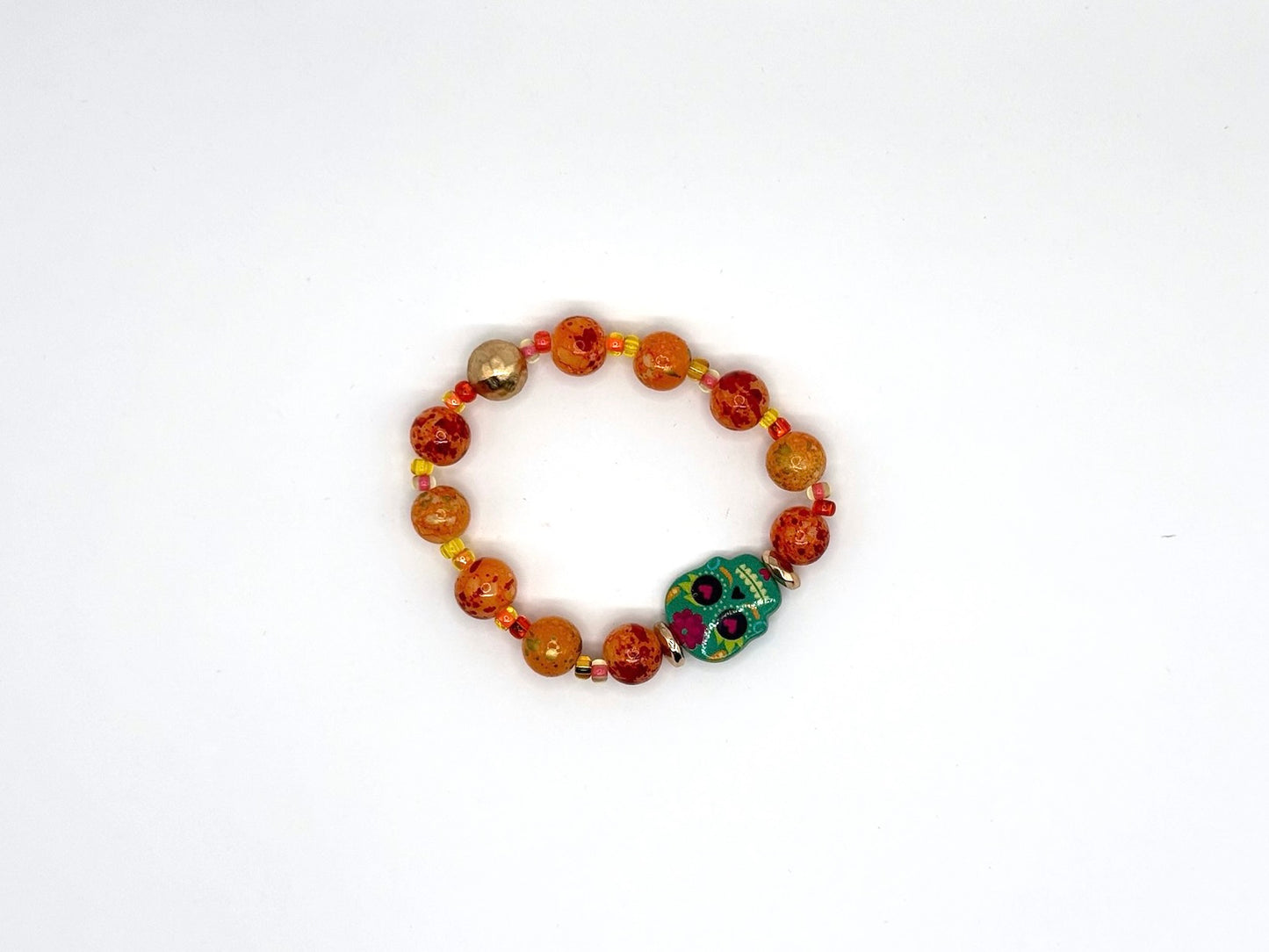 Sunset Skull Bracelet