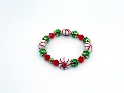 Candy Cane Carousel Bracelet