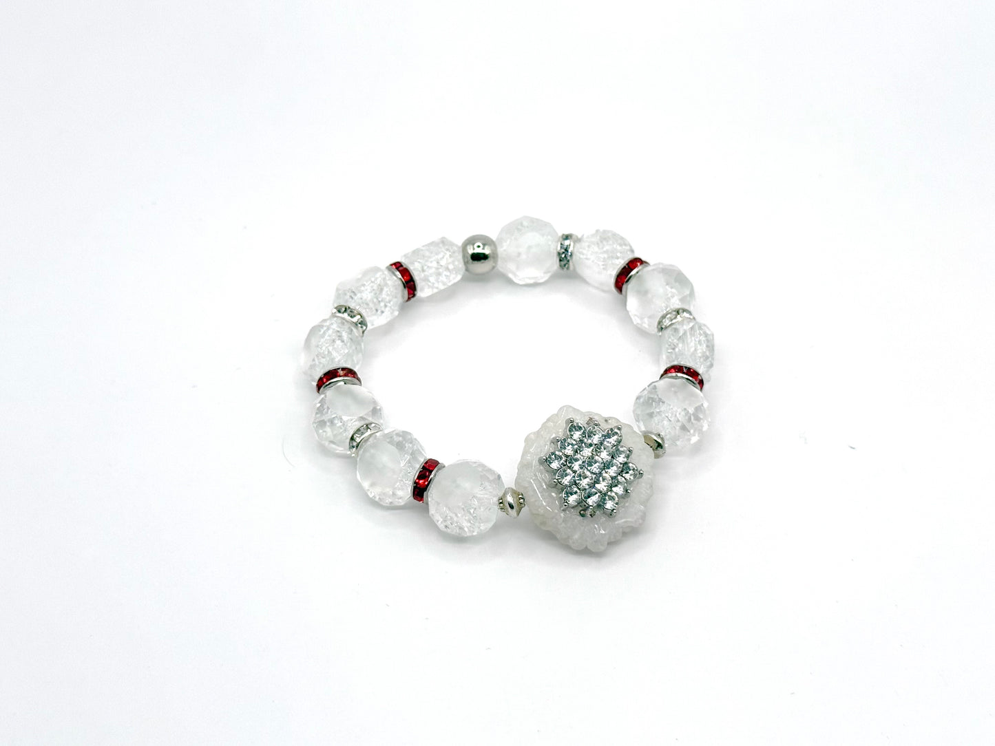 White Christmas Bracelet