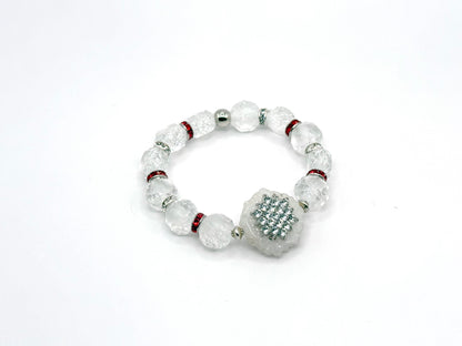 White Christmas Bracelet