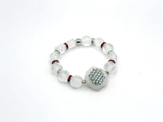 White Christmas Bracelet