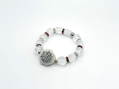 White Christmas Bracelet