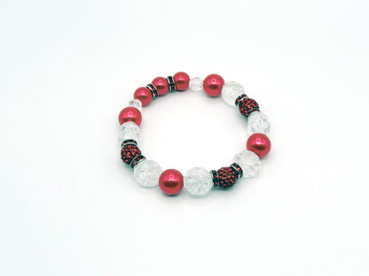 Crimson Frost Bracelet