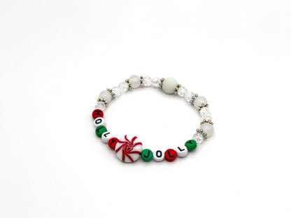 Candy Cane Cheer Bracelet