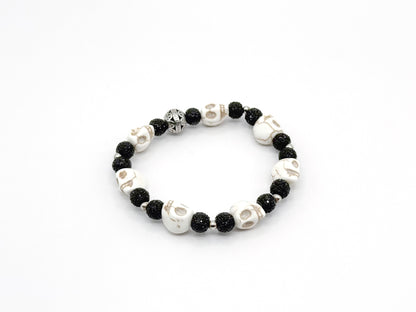 Midnight Skull Bracelet