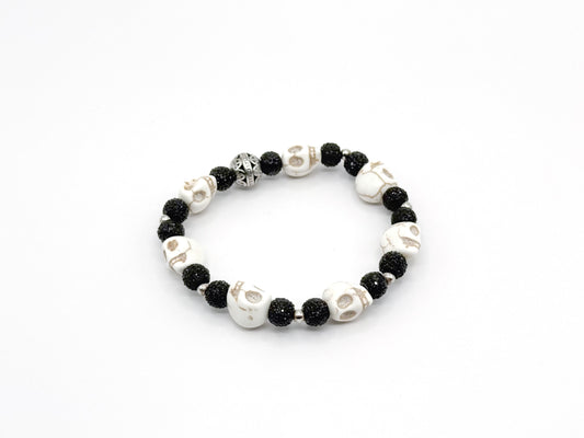 Midnight Skull Bracelet