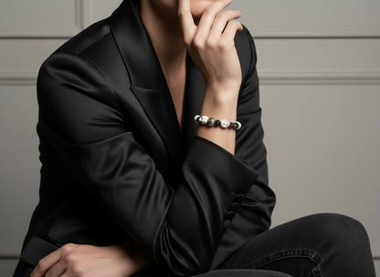 Midnight Skull Bracelet