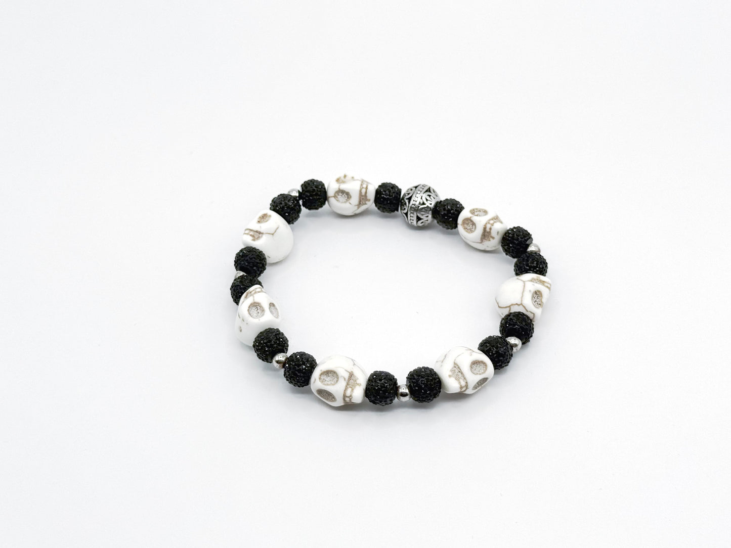 Midnight Skull Bracelet