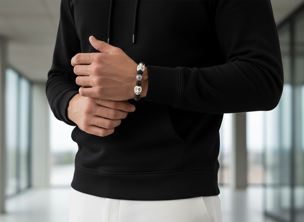 Midnight Skull Bracelet