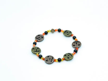Pumpkin Charm Bracelet