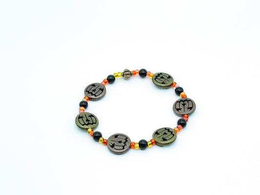 Pumpkin Charm Bracelet