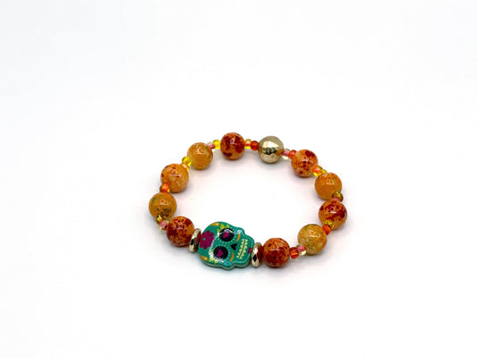 Sunset Skull Bracelet