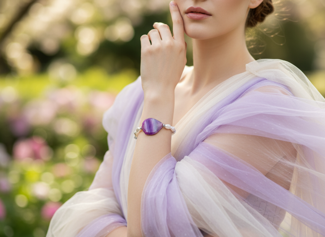 Orchid Mist Bracelet