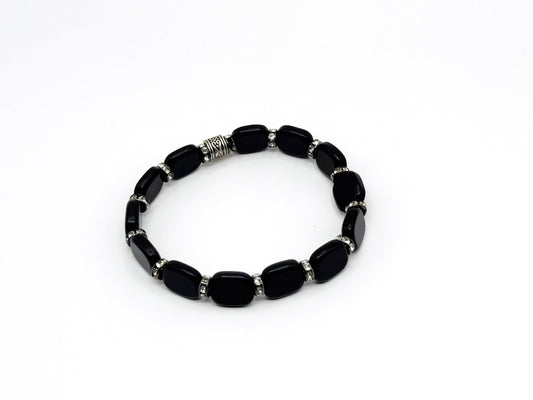 Onyx Divide Bracelet