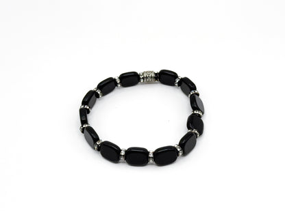 Onyx Divide Bracelet