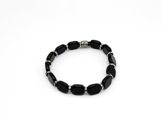Onyx Divide Bracelet