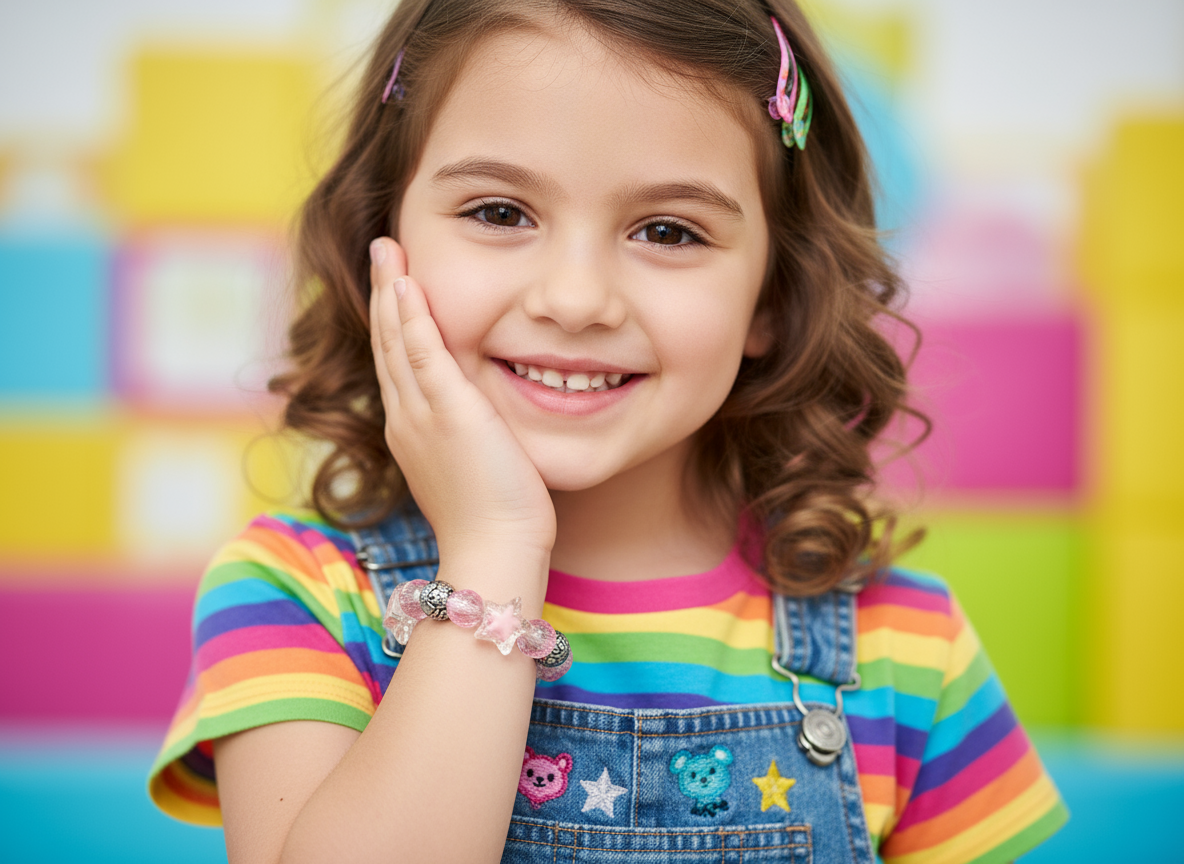 Cotton Candy Star Bracelet